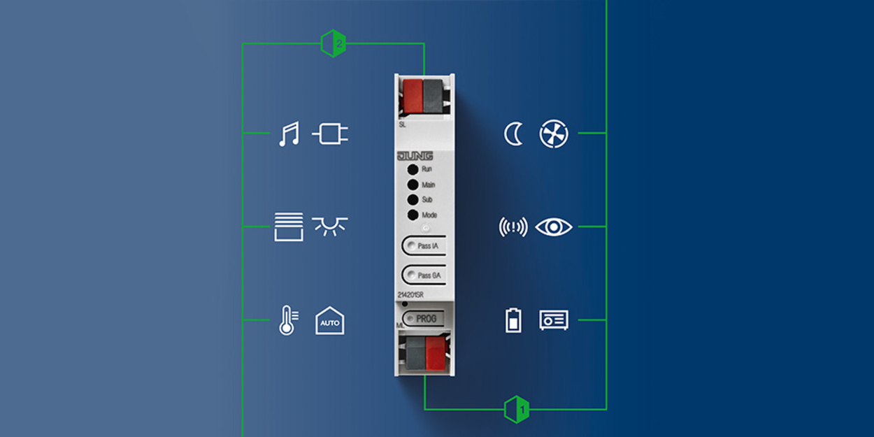 KNX Bereichs- und Linienkoppler bei Elektro Pfau GmbH in Speichersdorf