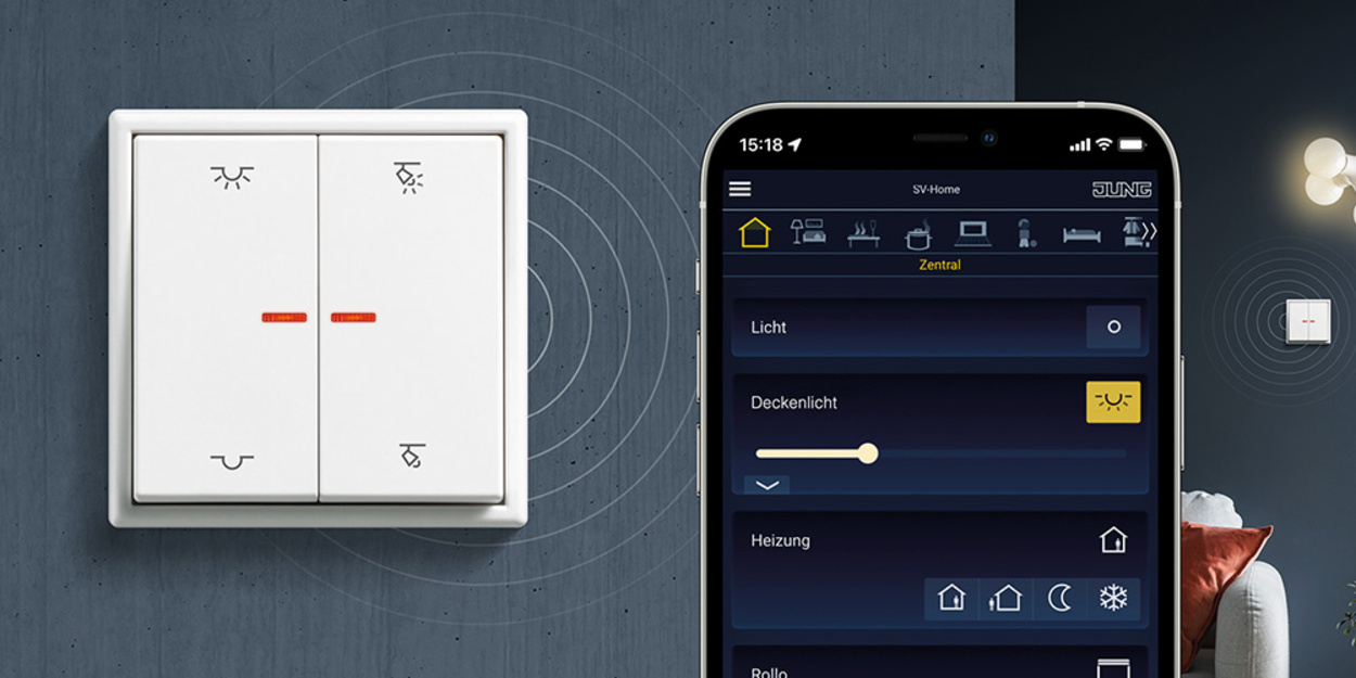 KNX RF Taster bei Elektro Pfau GmbH in Speichersdorf