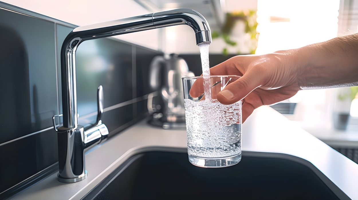 Trinkwasser­installation bei Elektro Pfau GmbH in Speichersdorf